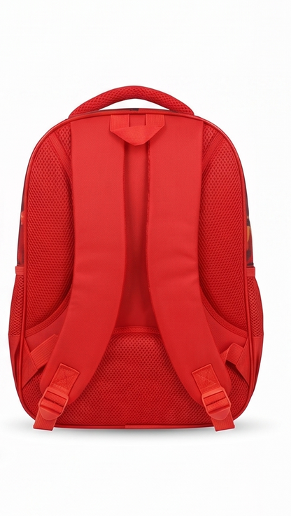 Marvel Iron Man 3D Action Kids' School Backpack - Red Superhero Travel Bag