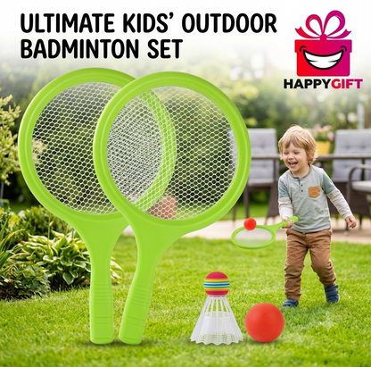 Kids’ Outdoor Sports Racket Kit | Active Fun by HappyGift