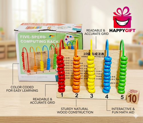 Educational Wooden Computing Rack