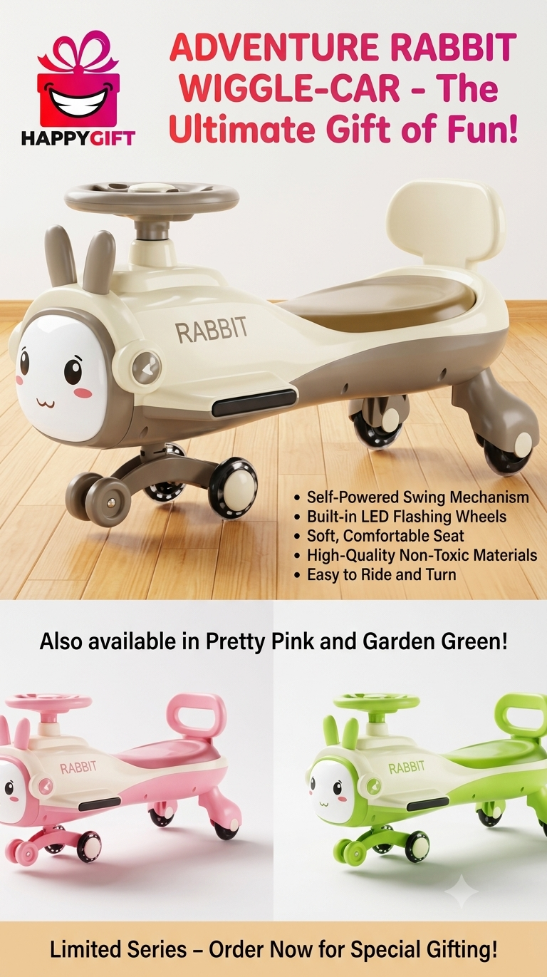 Joylife Adventure Rabbit Car – Where Play Meets Magic!