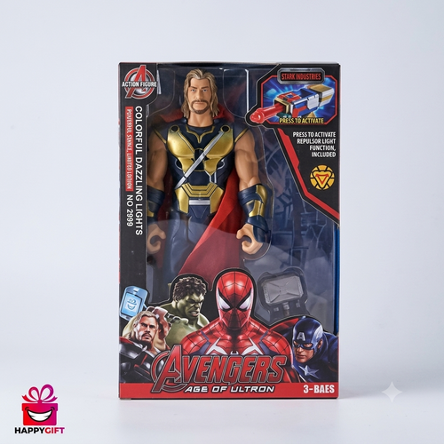 12-Inch Superhero Action Figure (with Lights & Sounds)