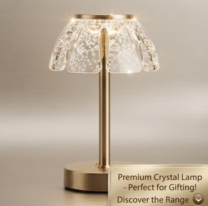 "The Glimmering Gift Collection: Premium Crystal Touch Lamp"
