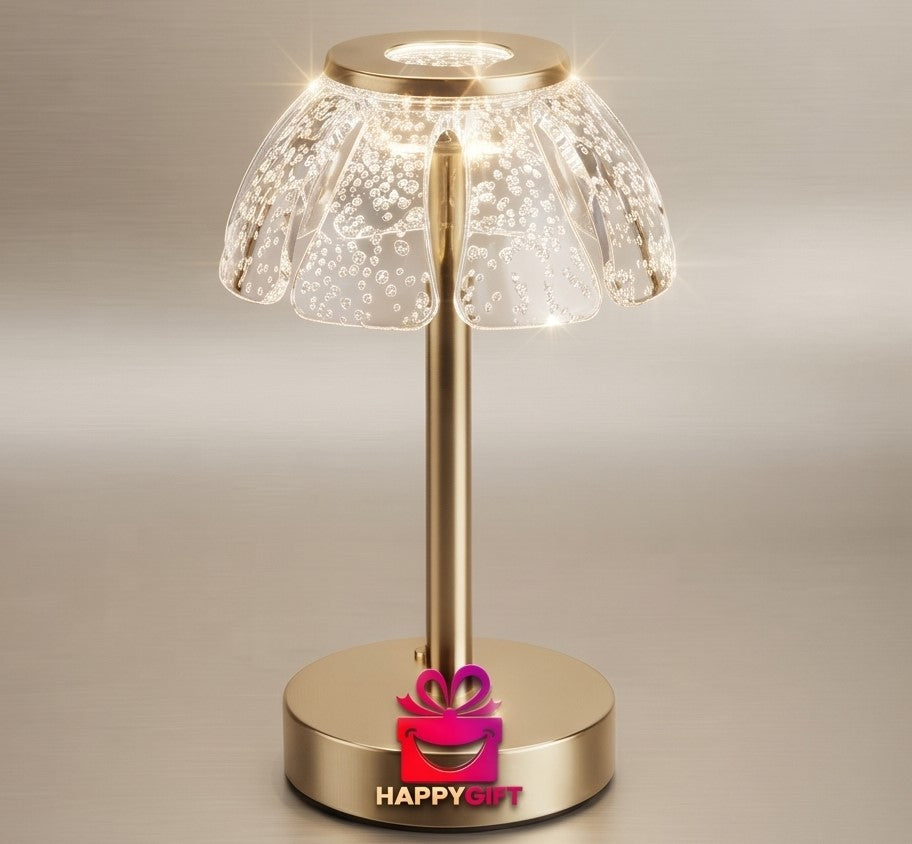 "The Glimmering Gift Collection: Premium Crystal Touch Lamp"