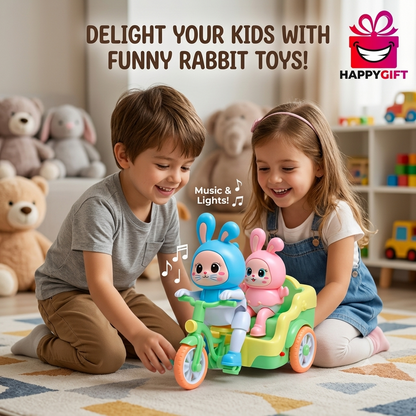 Musical Bunny Tricycle – Interactive Ride-On Toy for Toddlers