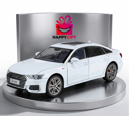 1:18 Scale Audi A6L Diecast Model Car – White