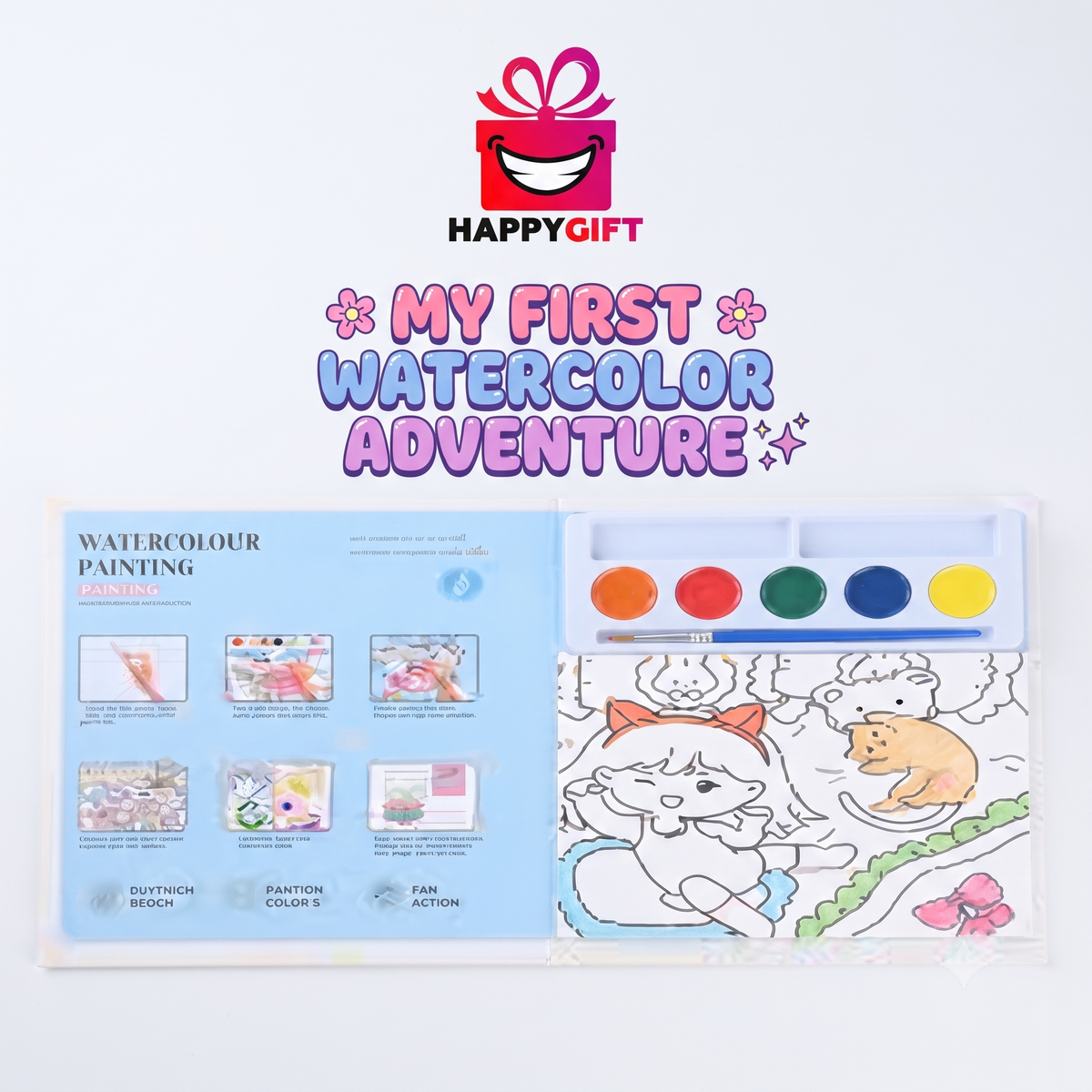 Bunny Watercolor Set