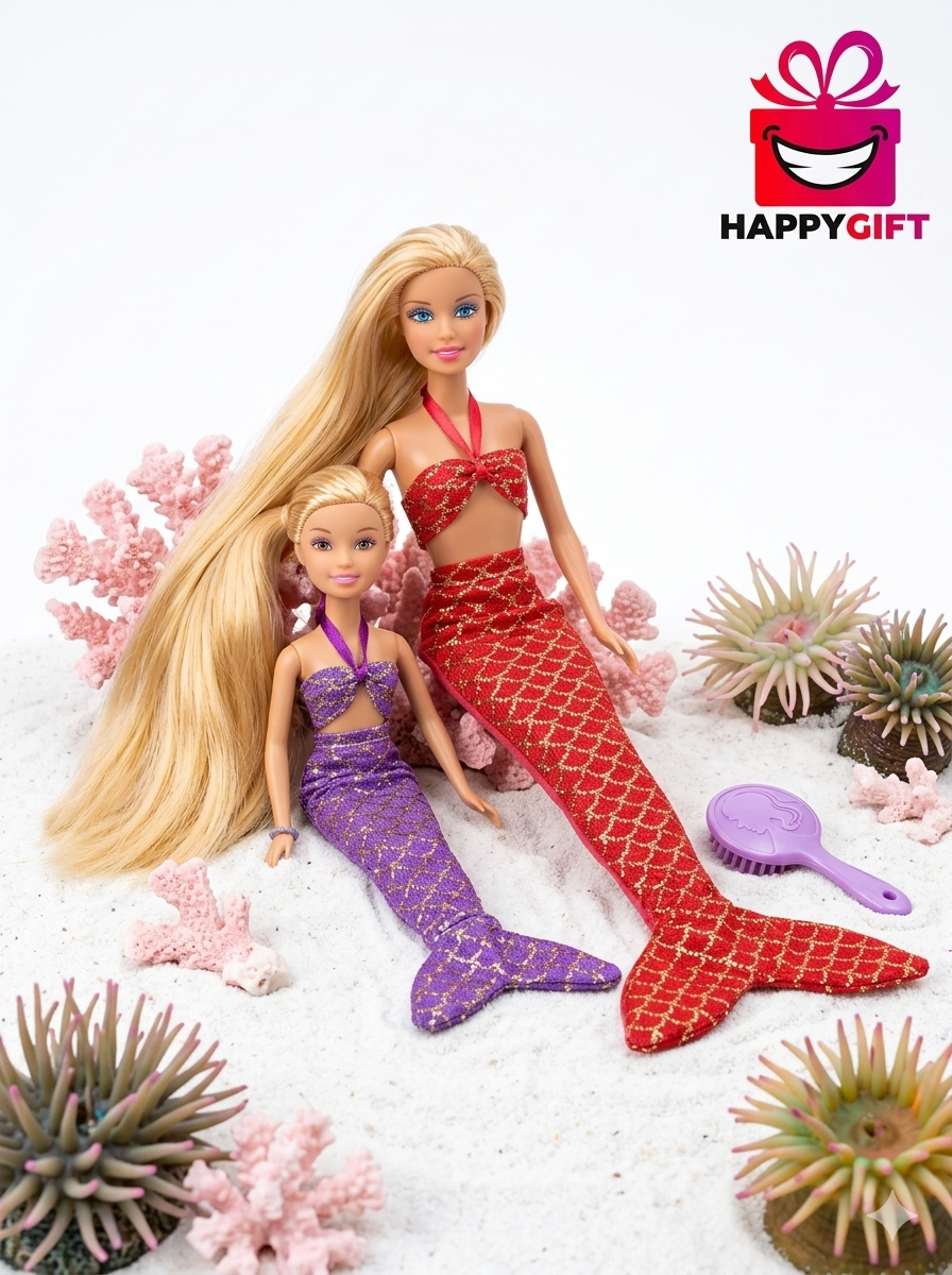 Defa Lucy Mermaid Sisters Dolls
