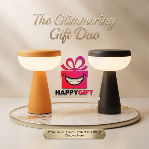 The Glimmering Gift Duo – Premium LED Lamps by Happy Gift 💡✨