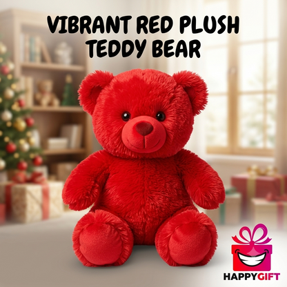 Double the Hugs: The Happy Gift Red Teddy Bear Duo
