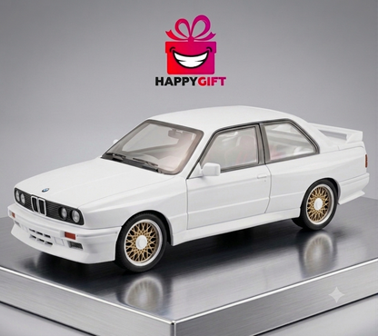 1:24 Scale Diecast Model Car - BMW M3 Black with Racing Decals