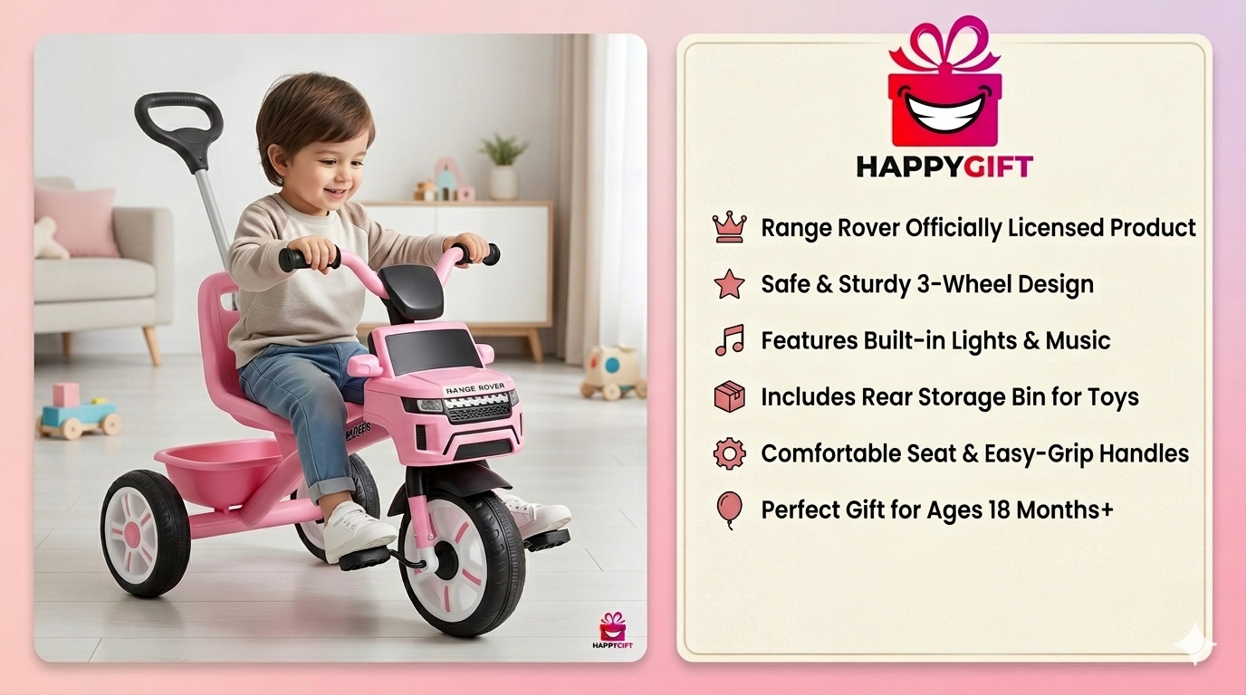 Sporty Tricycle – Where Fun Meets Adventure!