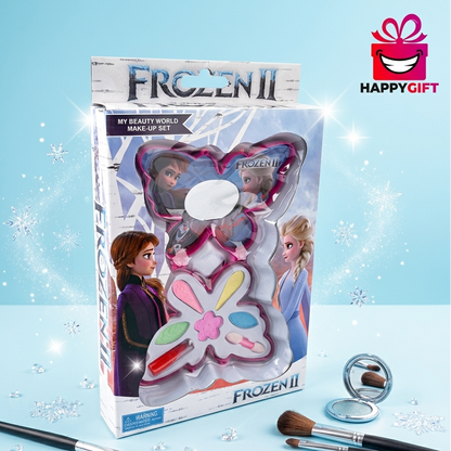 Disney Frozen 2 My Beauty World Kids Makeup Set – Safe & Washable Cosmetic Kit