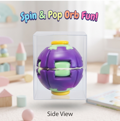 Spin & Pop Orb Fun! – Purple & Green Interactive Fidget Puzzle