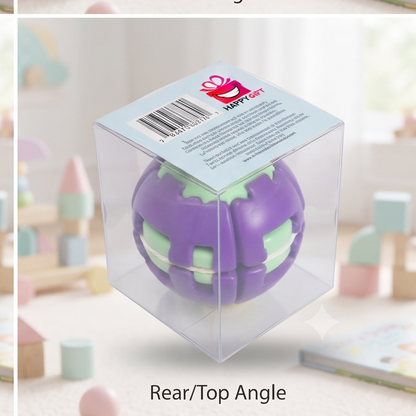 Spin & Pop Orb Fun! – Purple & Green Interactive Fidget Puzzle