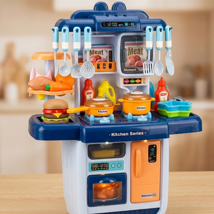 Kids Mini Culinary Kitchen Playset – Complete Cooking & Toy Food Kit