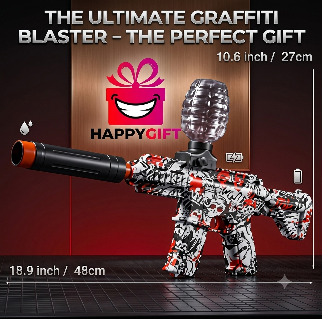 Ultimate Graffiti Gel Blaster – High-Performance Action Toy, The Perfect Gift