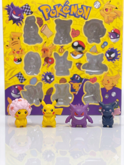 Pokémon Cosplay Pikachu Mini-Figure Collection (9-Piece Set)