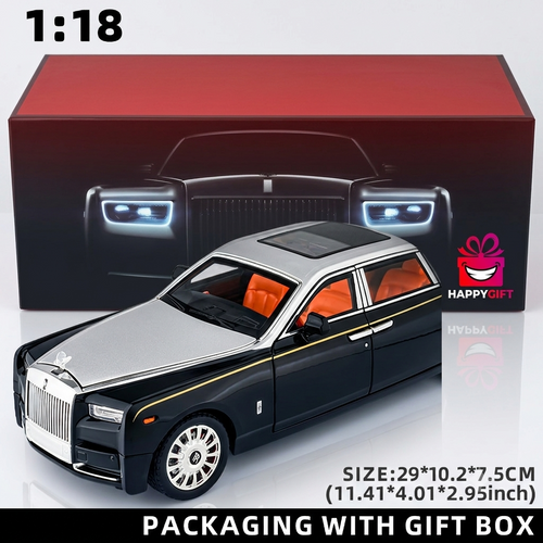 Premium 1:18 Luxury Die-Cast Sedan Collector’s Edition – Exquisite Craftsmanship with Gift Box