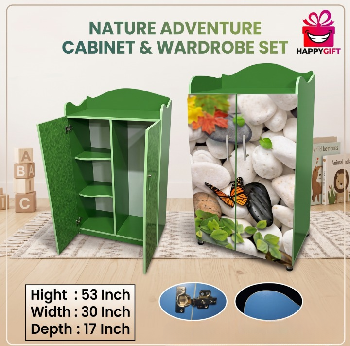 Adorable Playroom Wardrobe – Premium Quality Storage for Kids