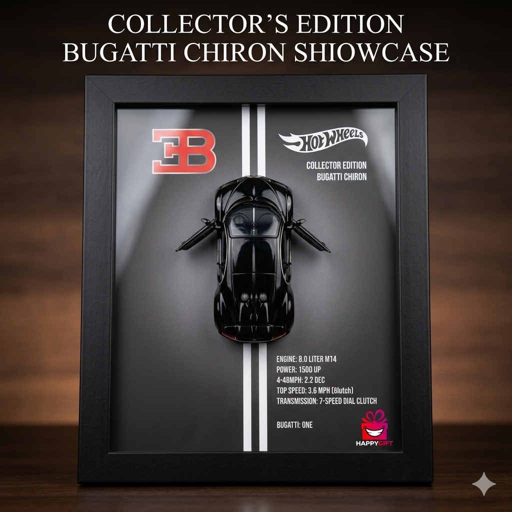 The Ultimate Bugatti Chiron Collector’s Masterpiece – Limited Edition Display
