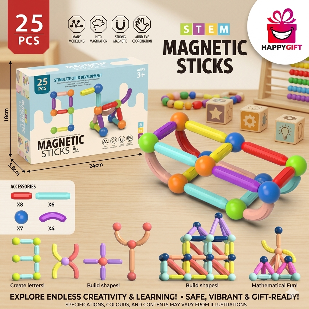 25PCS MEGNETIC BLOCK