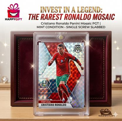 Cristiano Ronaldo Portugal Mosaic Trading Card – Premium Collectible