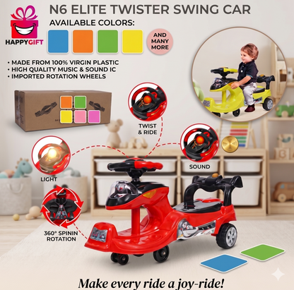 Active Play Wiggle Car – Endless Fun & Movement! Twister