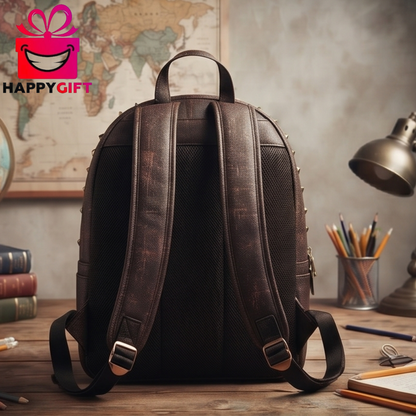 The Vintage Explorer: Studded Backpack Collection View