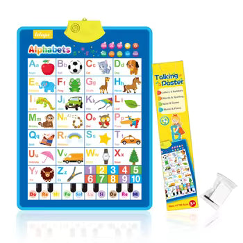Interactive Talking Alphabet Poster