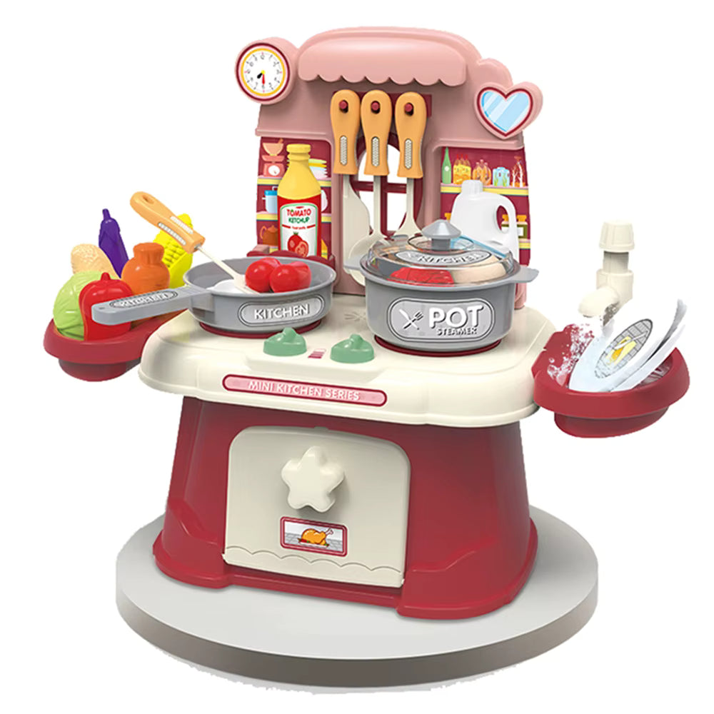 Taste Kitchen Interactive Mini Chef Playset with Safe Steam Spray & Running Water