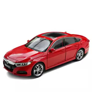 1:24 Scale Honda Accord Sport Hybrid Diecast Model Car – Red