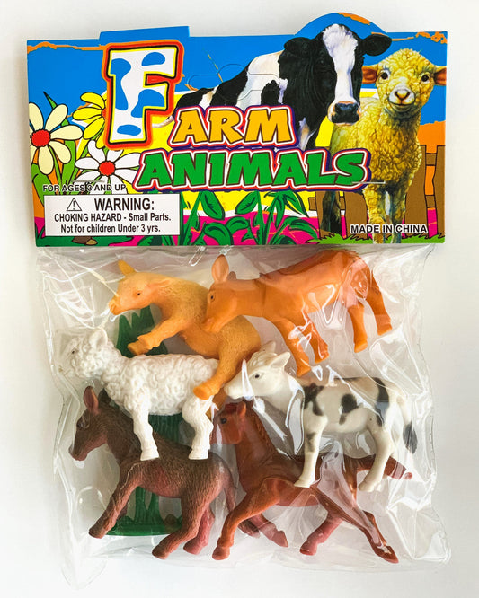 6 PCS FARM ANIMALS