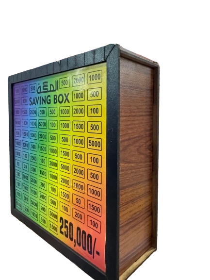 "Umrah Saving Box – 210,000 PKR Goal"