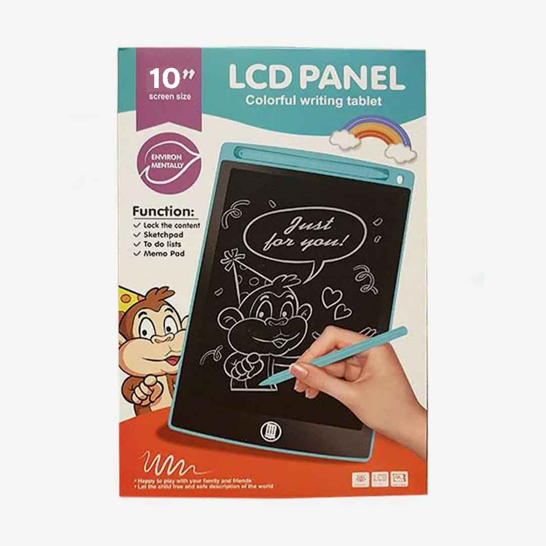LCD Writing And Drawing Digital Tablet 10 inch size For Kids