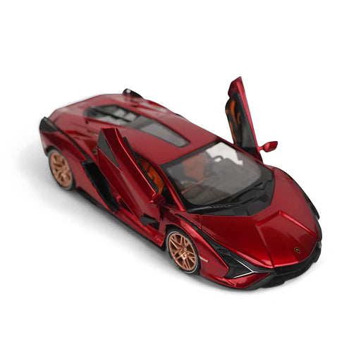 Lamborghini Sián FKP 37 Diecast Model – Premium Collector’s Edition by HAPPYGIFT (Red/Black)