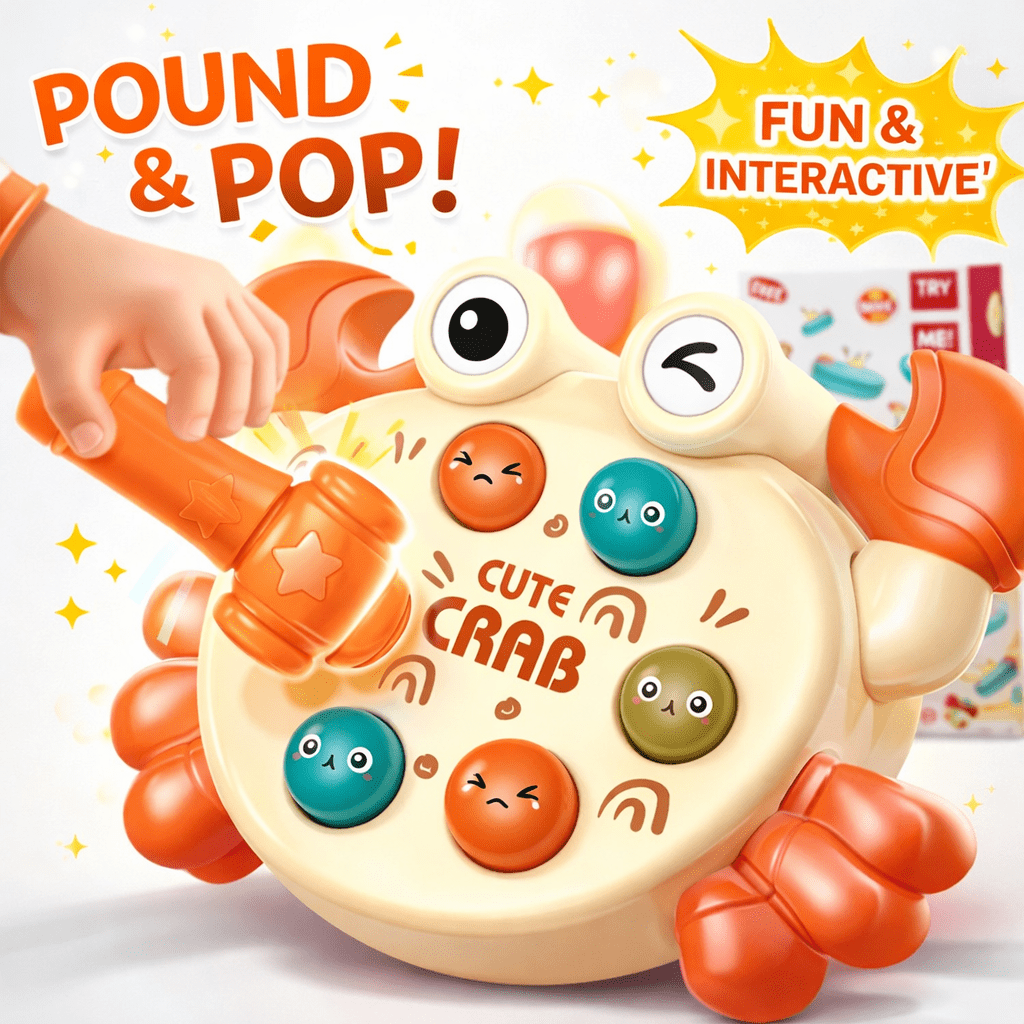 Pound & Pop Crab Activity Set
