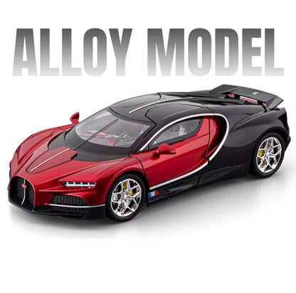 Premium Alloy Sports Car Model – Die-Cast Collectible Toy Car with Opening Doors & Realistic Details