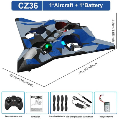 Stealth Blue Camo H23/CZ36 Interstellar Recon Drone