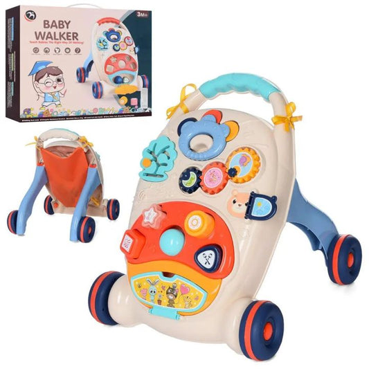 Multifunctional Baby Walker with Activity Panel – 3 Months+