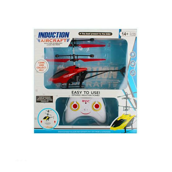 2-in-1 Hand Sensor & Remote Control (RC) Flying Helicopter