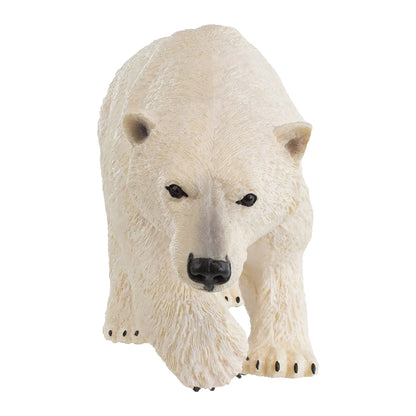 Realistic Polar Bear Wildlife Toy Figurine