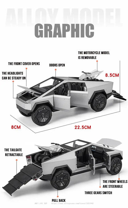 Tesla Cybertruck Die-Cast Model 1:24