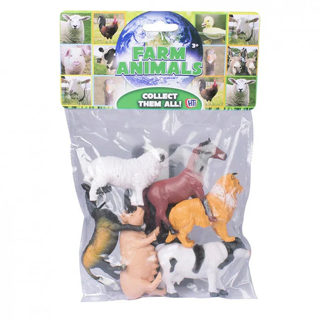 6 PCS FARM ANIMALS