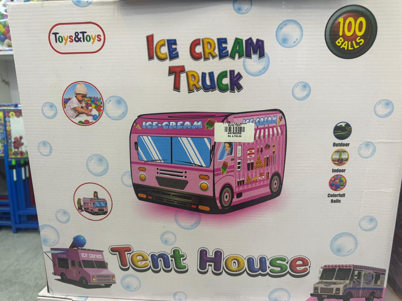 Ice Cream Truck Tent House