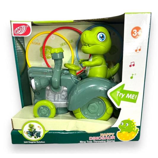 Happy Dinosaur Ring Toss Throwing Game