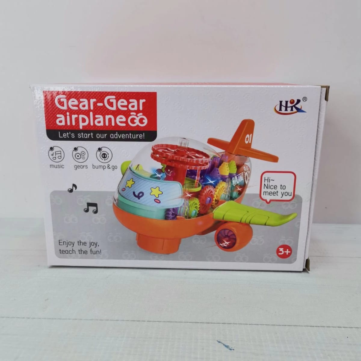 Gear-Gear Airplane,