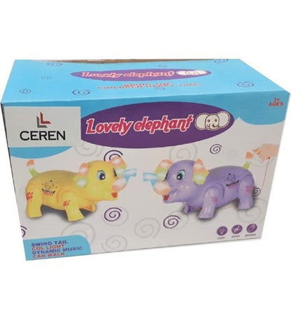 Lovely Elephant Walking Toy