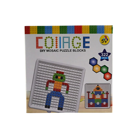 COLLAGE DIY Mosaic Puzzle Blocks Set