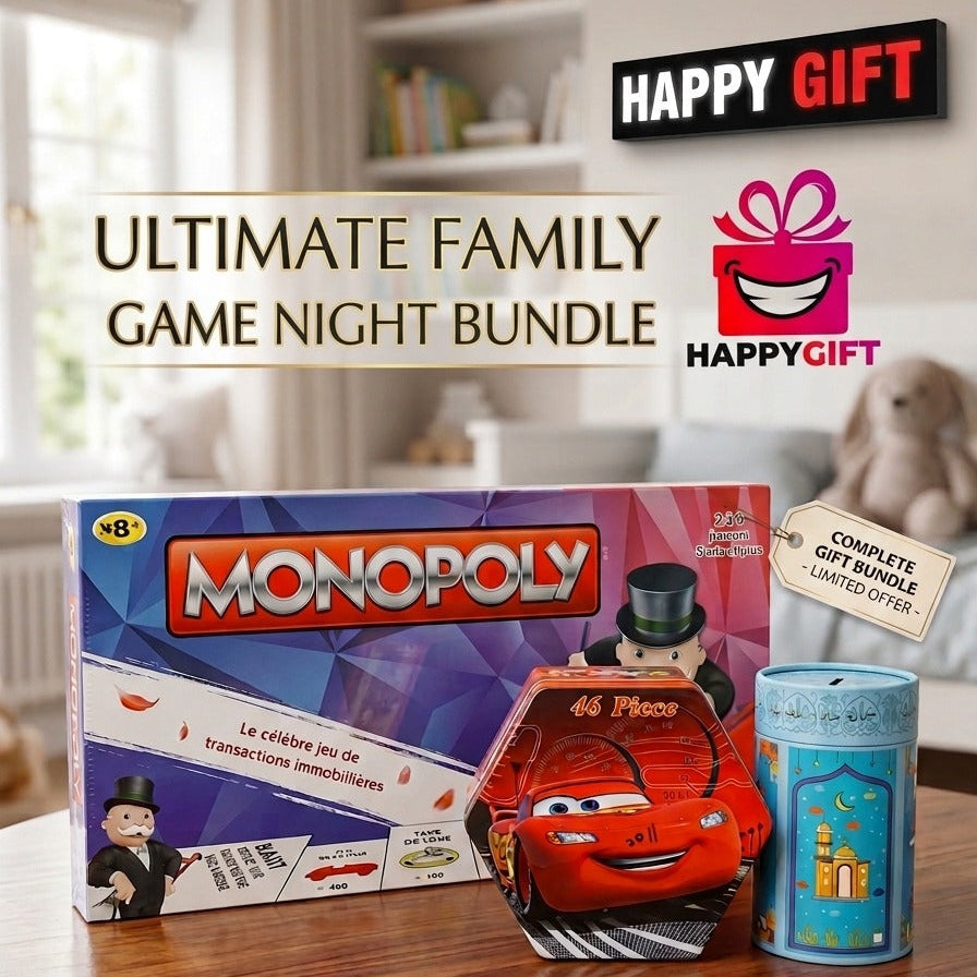 Ultimate Family Game Night & Enrichment Bundle – Happy Gift Special Collection
