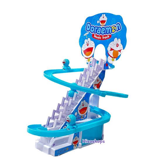 Small Duck Climbing Stairs